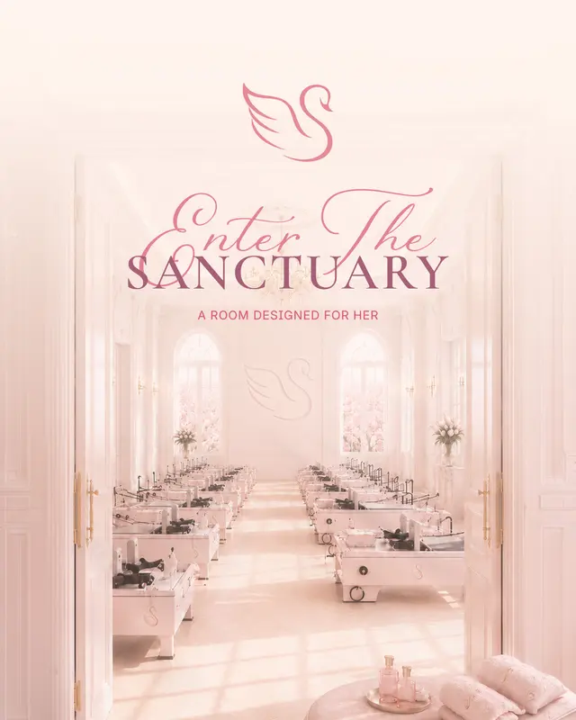 'Enter the sanctuary' — a room designed for her